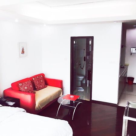 Shanghai Skiline World Union Service Apartment Bagian luar foto