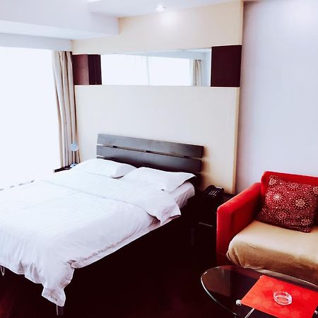 Shanghai Skiline World Union Service Apartment Bagian luar foto