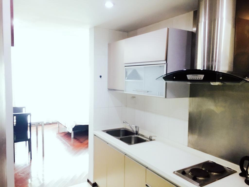 Shanghai Skiline World Union Service Apartment Bagian luar foto