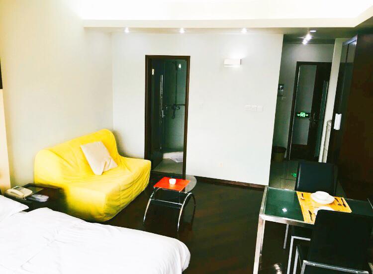 Shanghai Skiline World Union Service Apartment Bagian luar foto